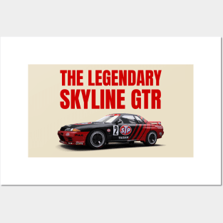 The Legendary Skyline GTR Posters and Art